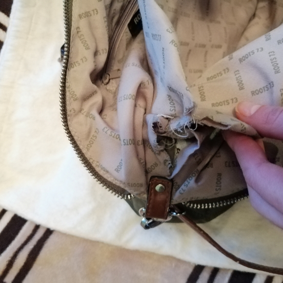 Roots Quilted Crossbody Tote Bag - Picture 13 of 13